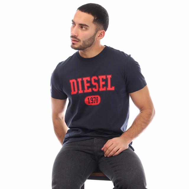 Tricou Diesel T-Diegor 1-A T-Shirt in Navy