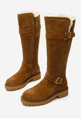 Cizme Piele Naturala Tarra Camel COX