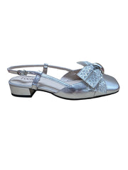 Pantofi Piele Naturala Feeling D75-3903 Silver