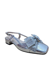 Pantofi Piele Naturala Feeling D75-3903 Silver