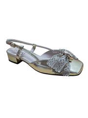 Pantofi Piele Naturala Feeling D75-3903 Gold