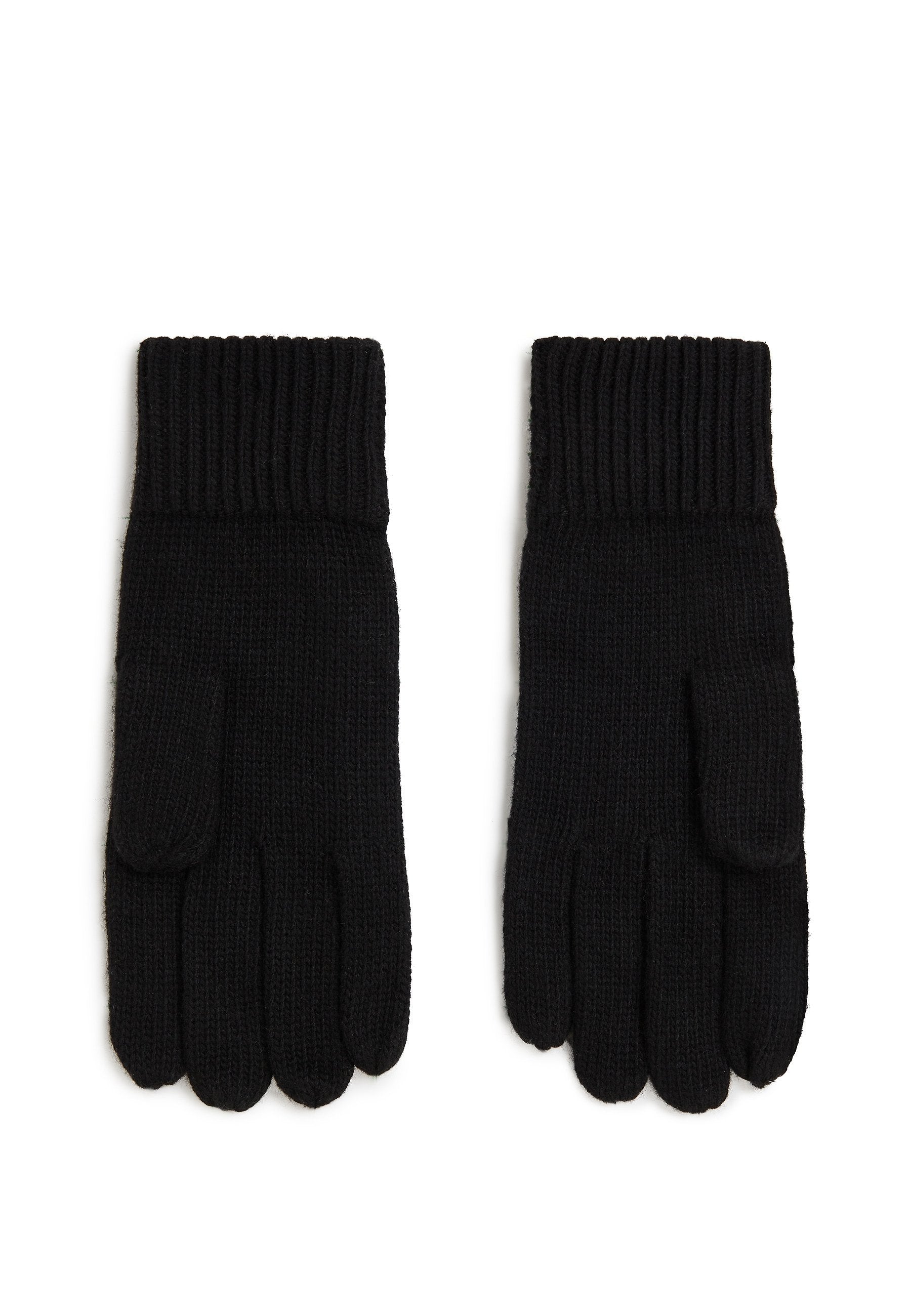 Mănuși Dama  Karl Lagerfeld Essential Logo Black