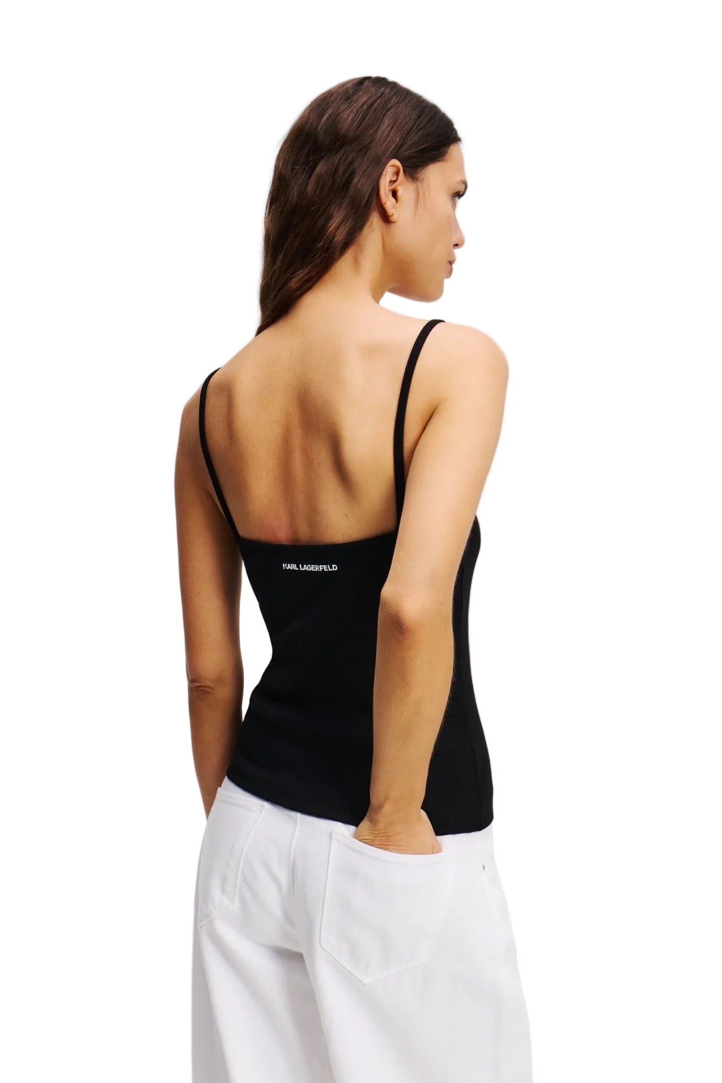 Maiou Ikon Patch Tank Top Karl Lagerfeld