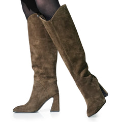 Cizme Dama Piele Intoarsa 2714004 Fiore Fino