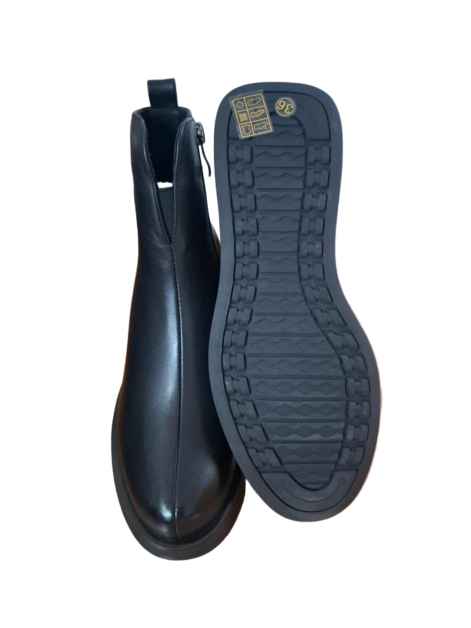 Ghete Piele Naturala Feeling H1102-8559