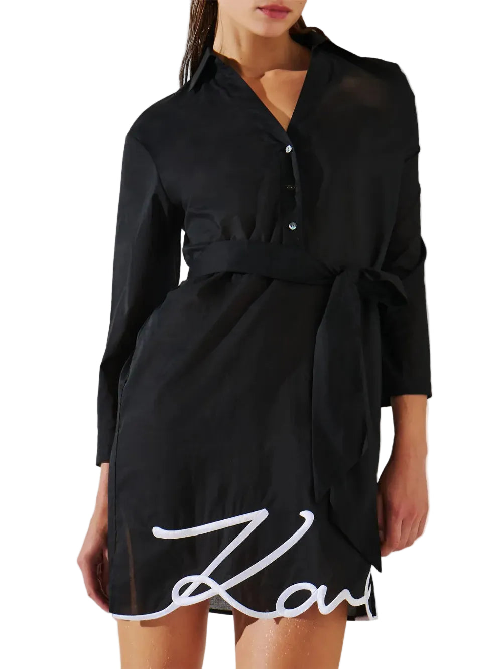 Rochie DNA SIGNATURE BEACH Dress Karl Lagerfeld