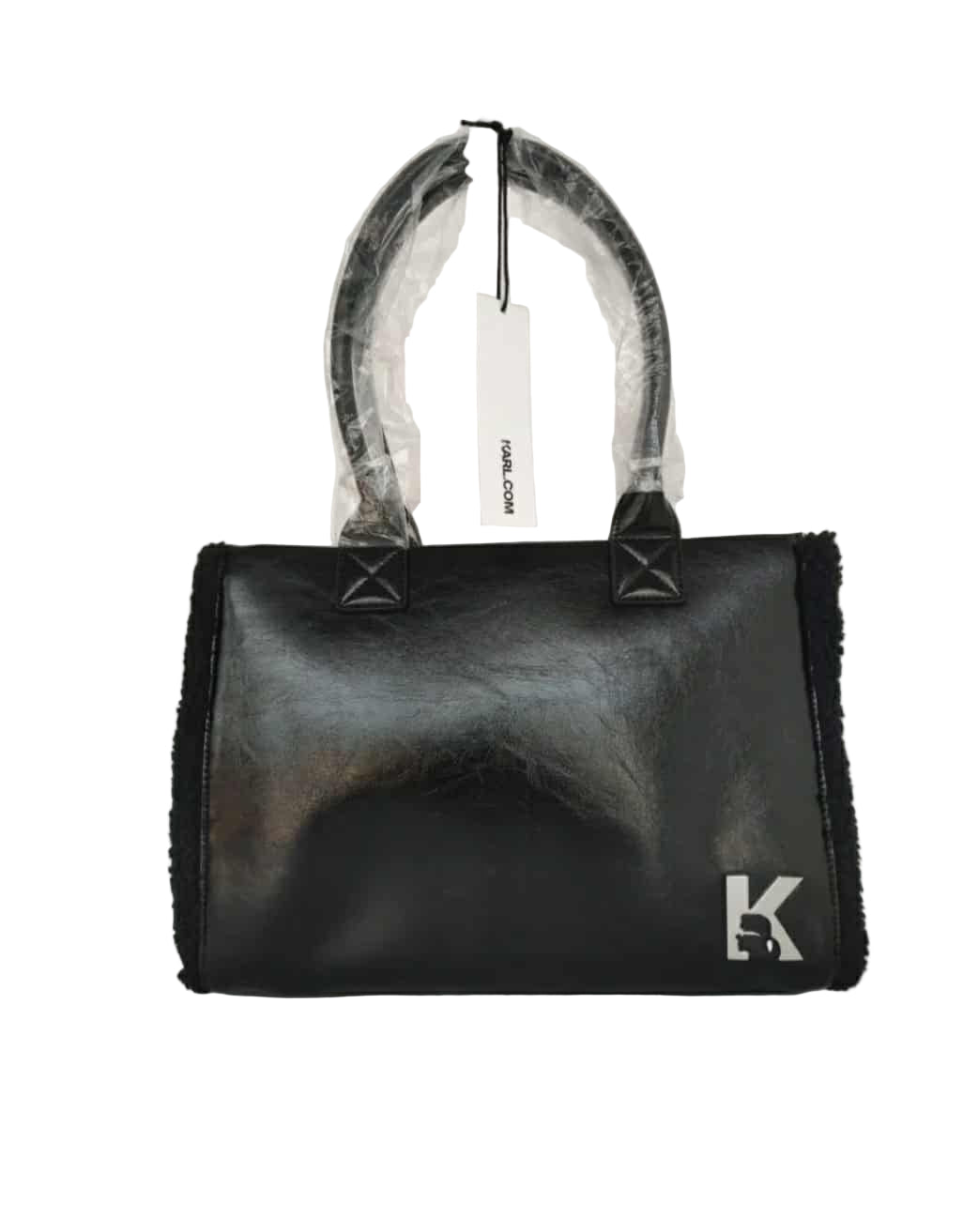 Geanta Teddy Tote Black Karl Lagerfeld