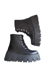 Ghete Piele Naturala Grazia Bizon - Dolly Shoes