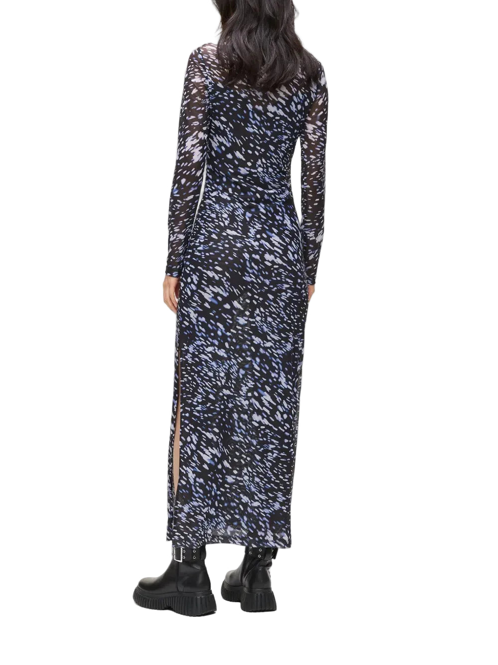 Rochie Mesh Lights Aop Dress Karl Lagerfeld