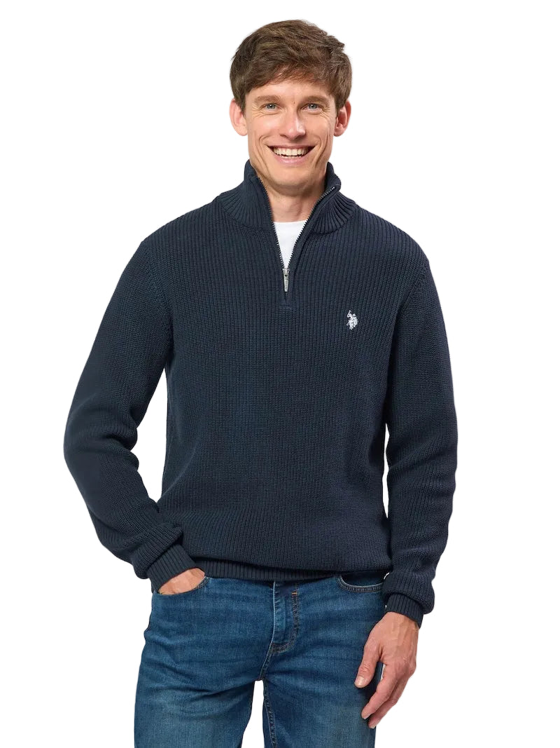 Pulover POLO ASSN Dark Sapphire 106008 UMDEKAN