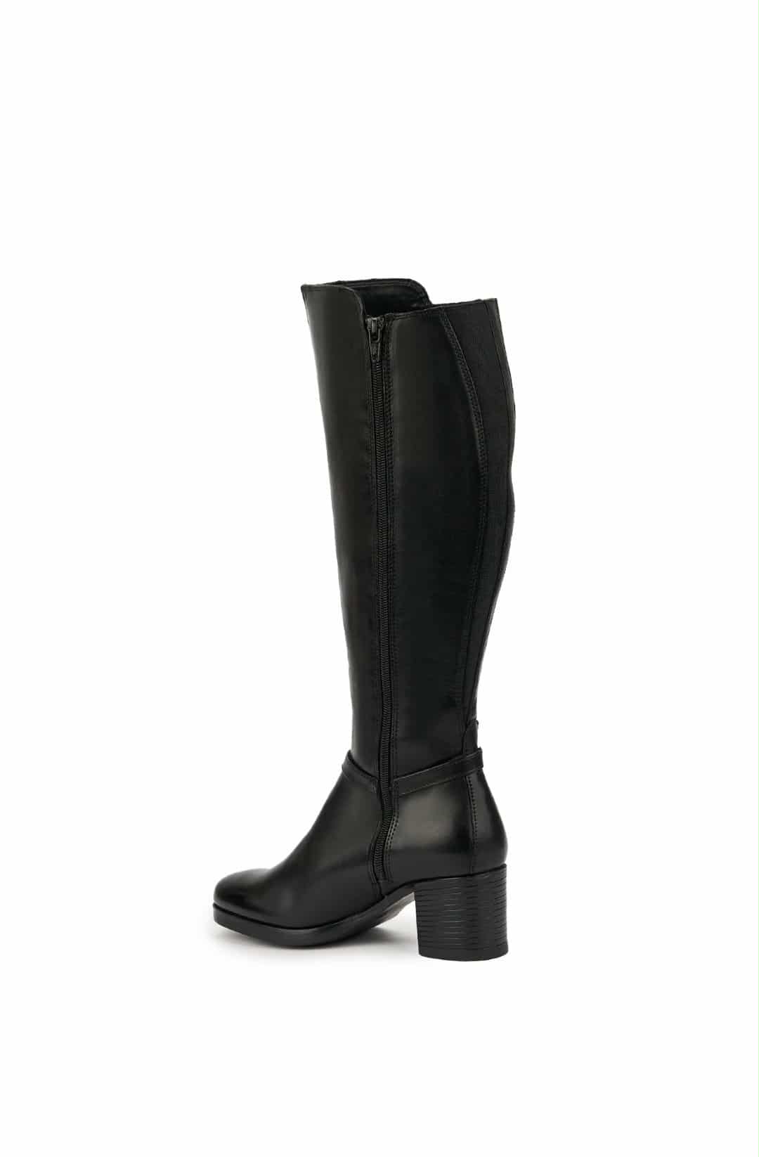 Cizme Piele Naturala WB70H09 Black Parrotto