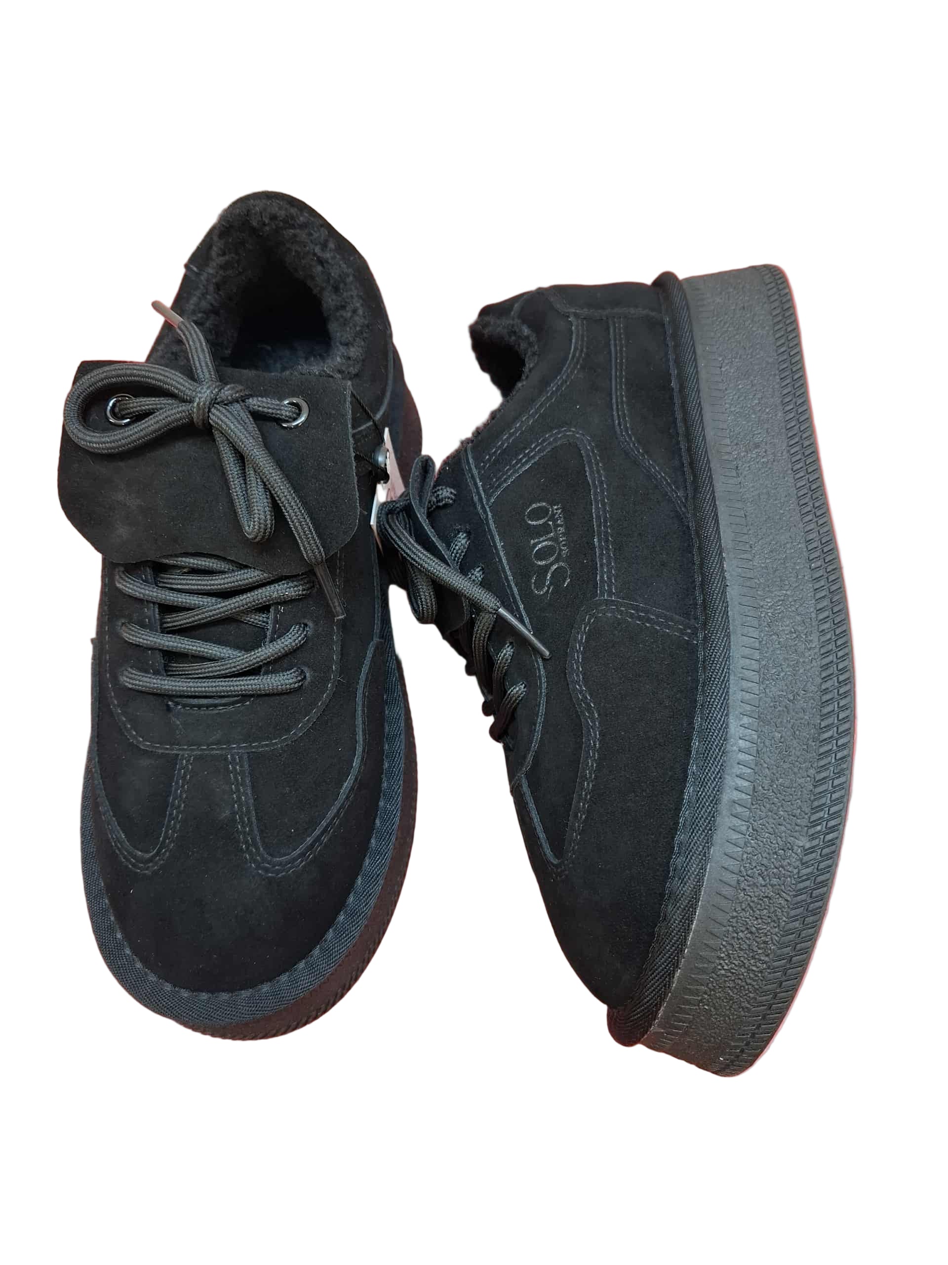 Ghete Tip UGG Solo Soprani Jenny Suede Black