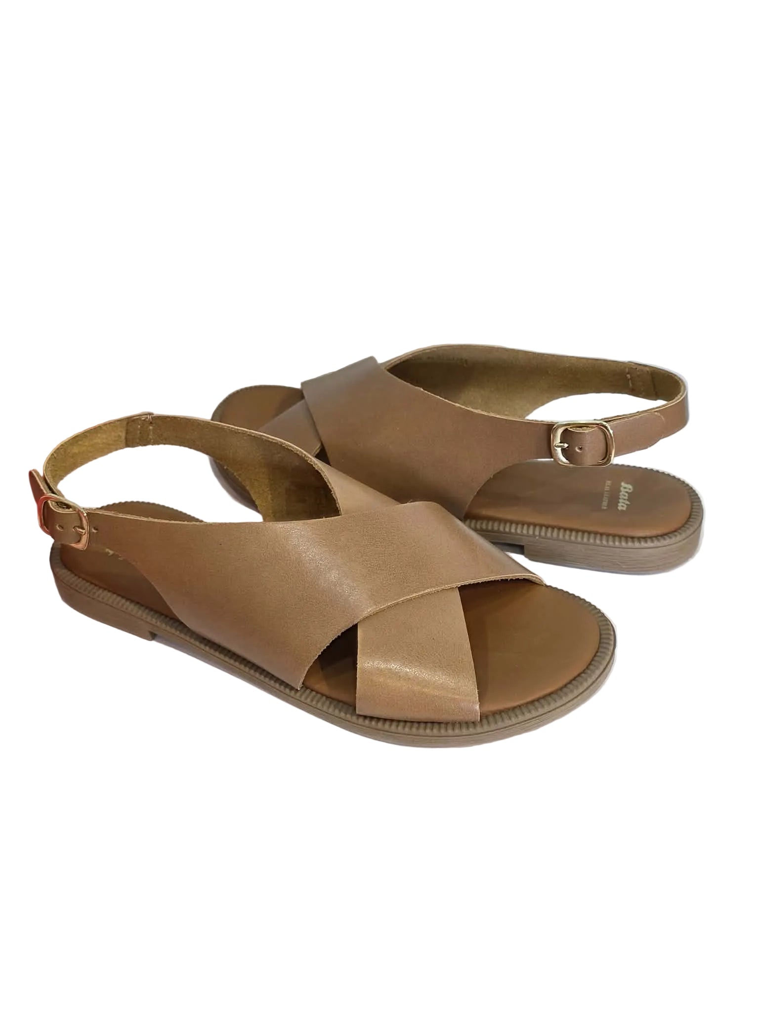 Sandale Piele Naturala Bata 564-4899 Cuoio