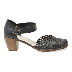Pantofi Piele Naturala Rieker 40902-14 Bleumarin