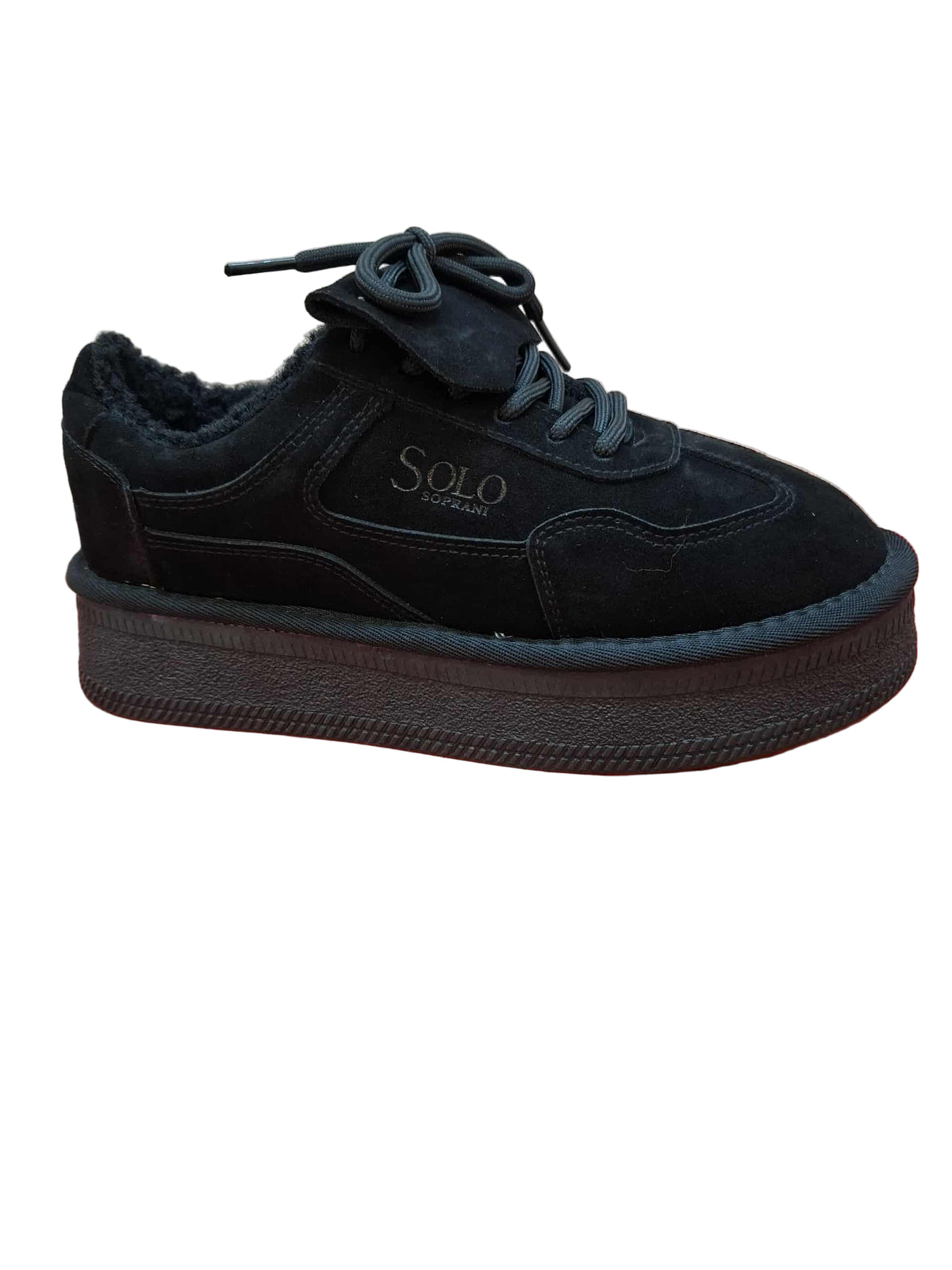 Ghete Tip UGG Solo Soprani Jenny Suede Black