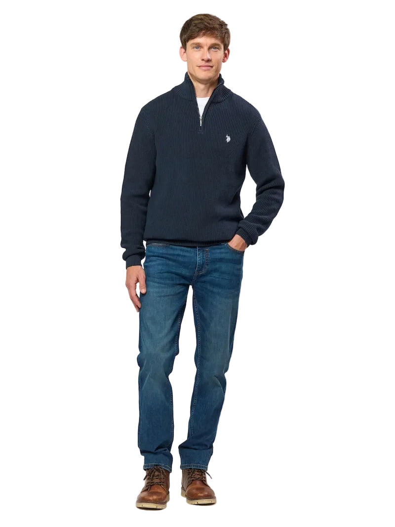 Pulover POLO ASSN Dark Sapphire 106008 UMDEKAN
