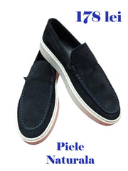 Loafers Fabio Bleumarin Suede - Parrotto