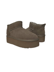 Ghete Piele Naturala Tip UGG 1250 Taupe - Energy
