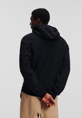 Ikonik 2.0 Mini Hoodie Black  - Karl Lagerfeld