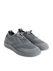 LIU JO Men Riva 09 Sneaker Knit Cow Suede Lavagna