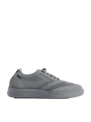 LIU JO Men Riva 09 Sneaker Knit Cow Suede Lavagna