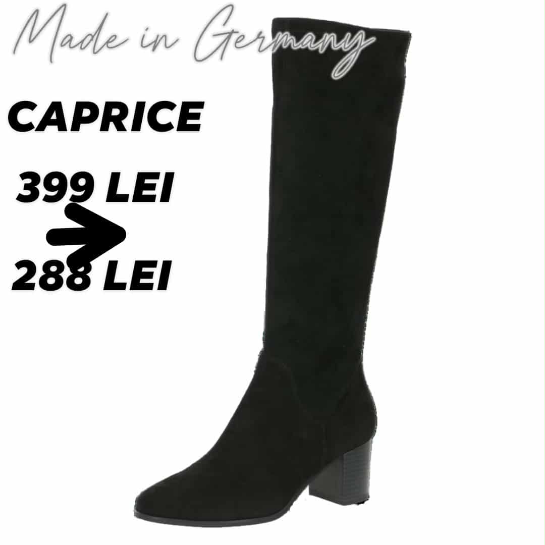 Cizme Strech Francesca Black - Caprice