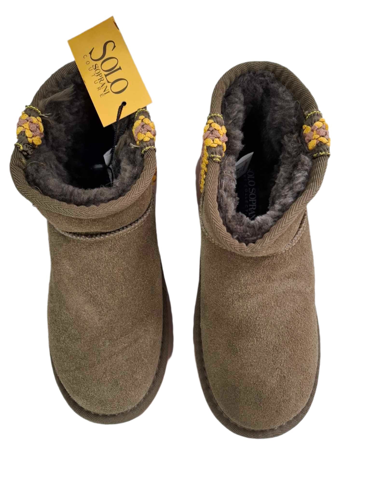 Ghete Tip UGG Solo Soprani Couture Olive