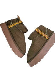 Ghete Tip UGG Solo Soprani Couture Olive