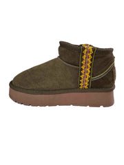 Ghete Tip UGG Solo Soprani Couture Olive