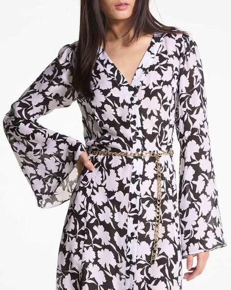 Rochie midi cu imprimeu floral - Michael Kors