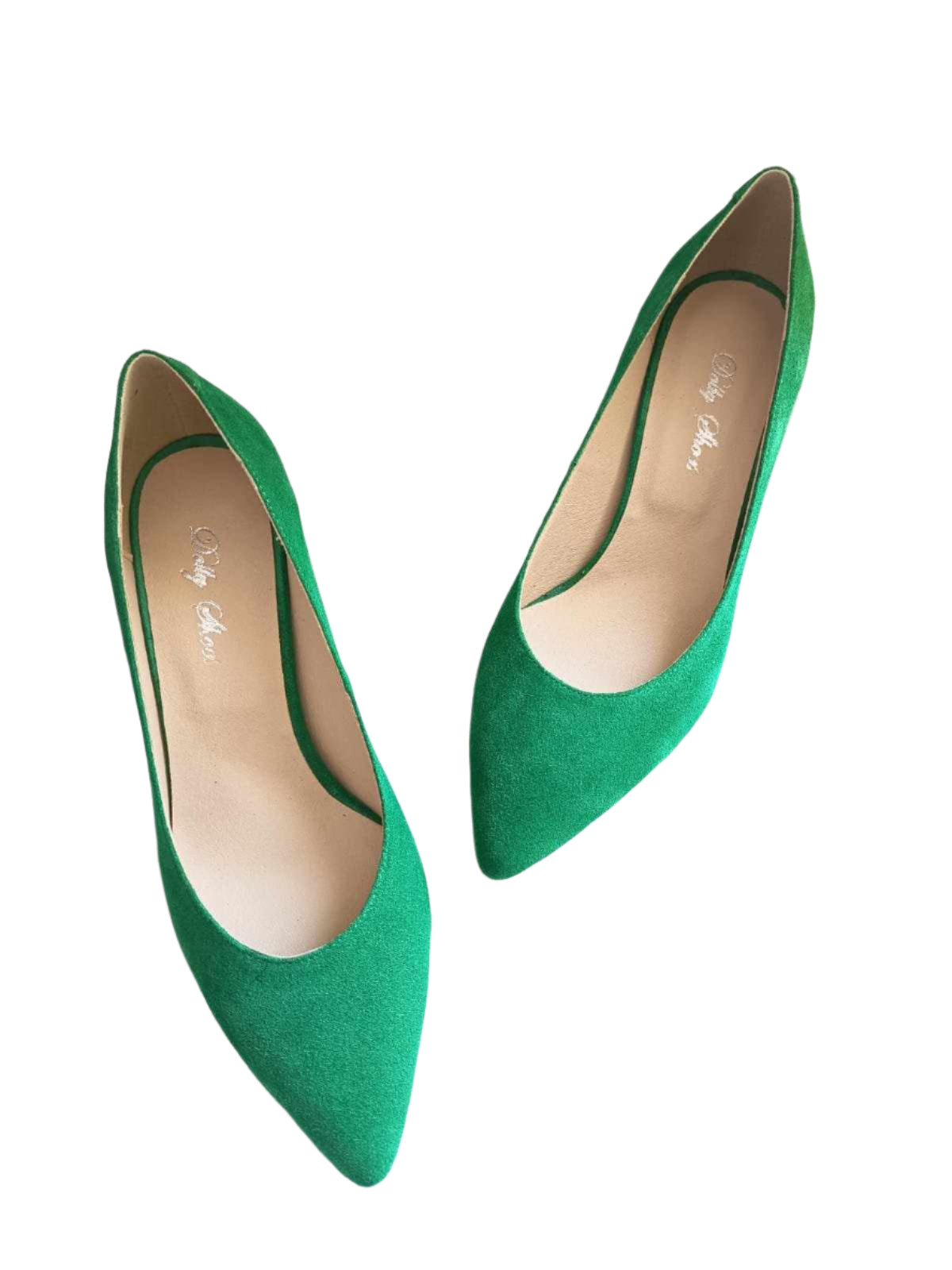 Pantofi Piele Naturala Rebecca Verde