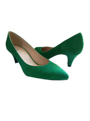Pantofi Piele Naturala Rebecca Verde