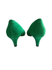 Pantofi Piele Naturala Rebecca Verde