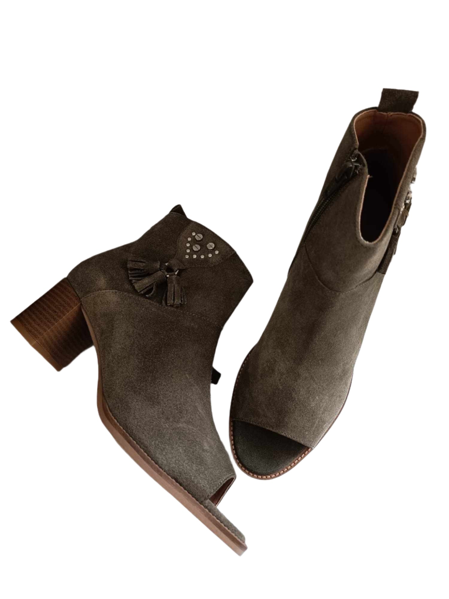 Ghete Open Toe Salsa Denim Brand