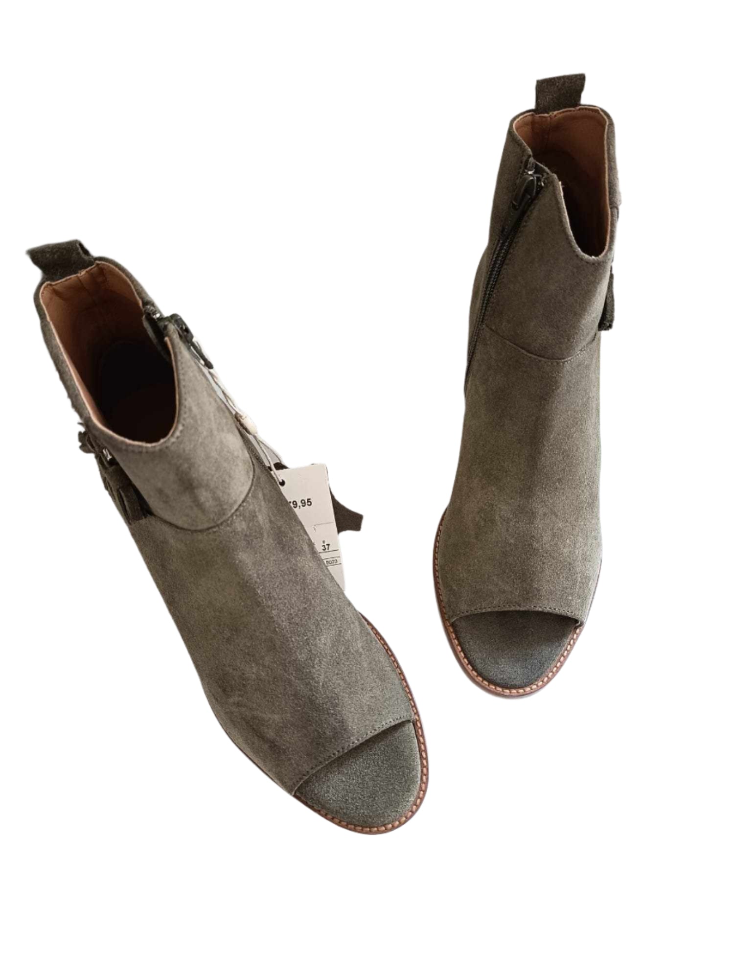 Ghete Open Toe Salsa Denim Brand