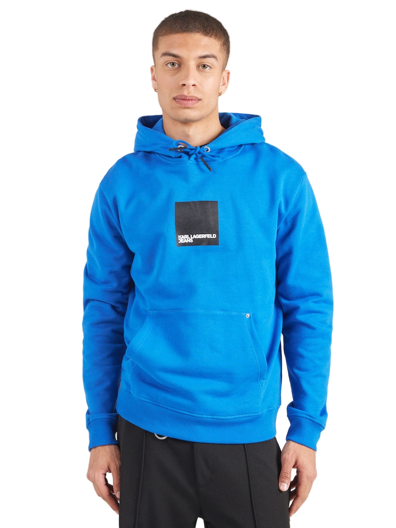 Regular Logo Hoodie Blue  - Karl Lagerfeld
