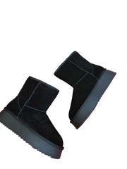 Ghete Tip UGG Solo Soprani Tir Platform 02 Black