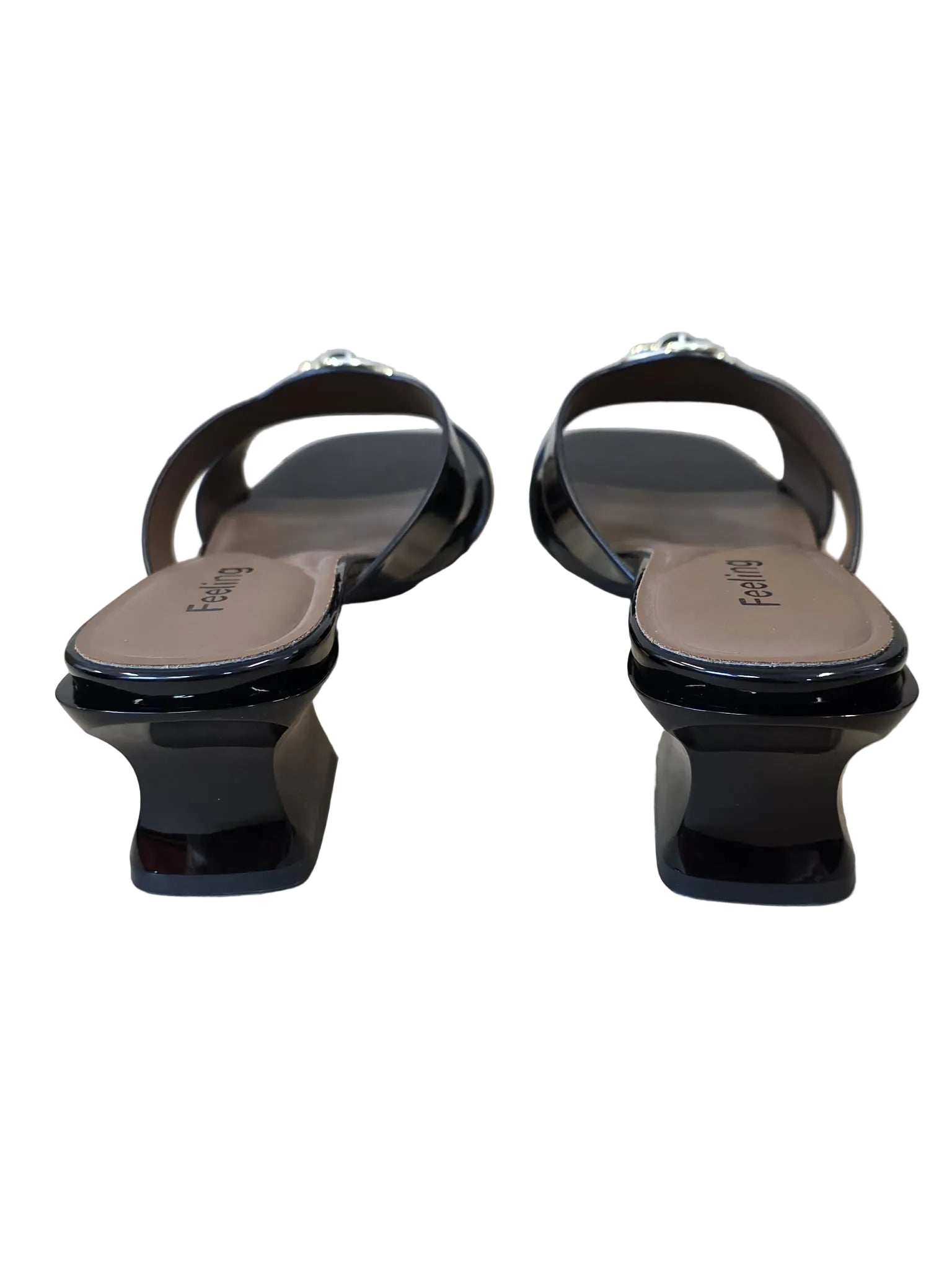 Papuci Feeling Piele Naturala 31080 Black