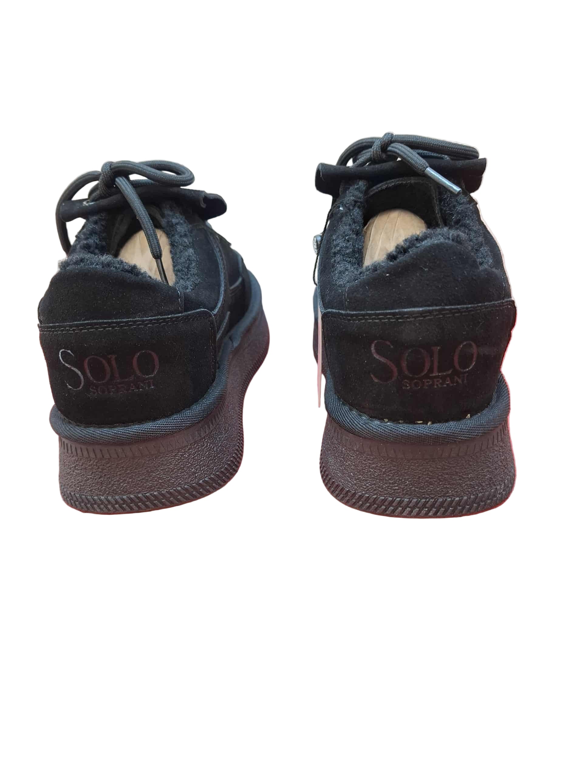 Ghete Tip UGG Solo Soprani Jenny Suede Black