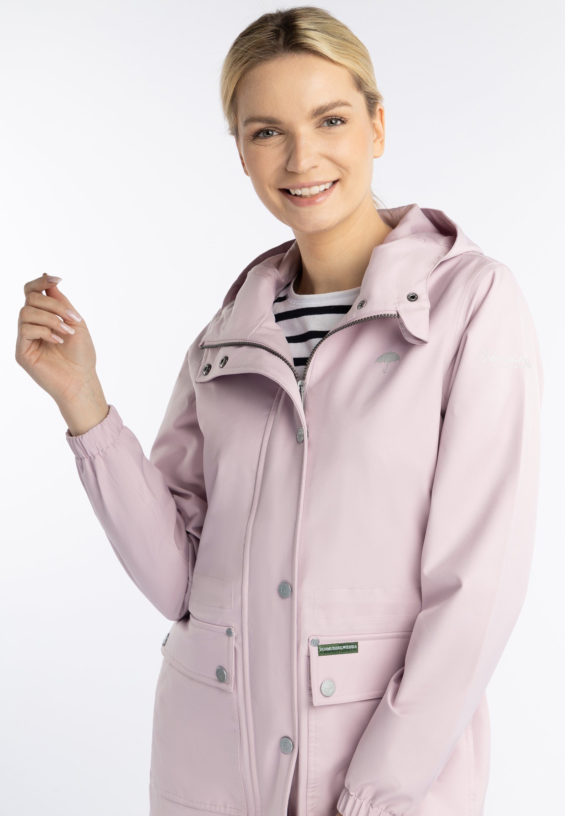 Geaca Impermeabila Schmuddelwedda Parka - Rosa
