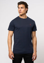 Tricou Basic  ARJUN dark sapphire - U.S. POLO ASSN