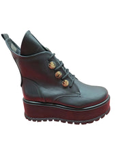 Ghete Piele Naturala Desiree Nappa Black - Dolly Shoes