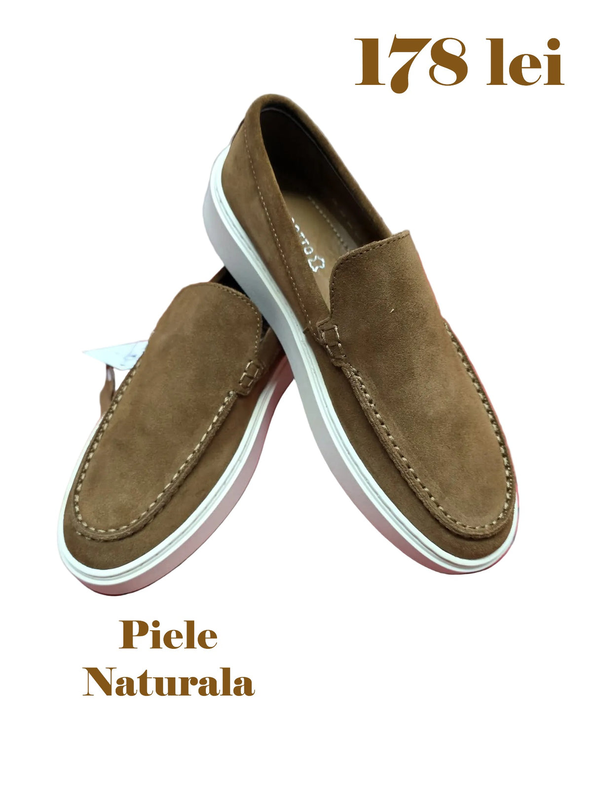 Loafers Fabio Camel Suede - Parrotto