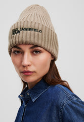 Căciulă  Karl Lagerfeld Essential Logo Desert Taupe