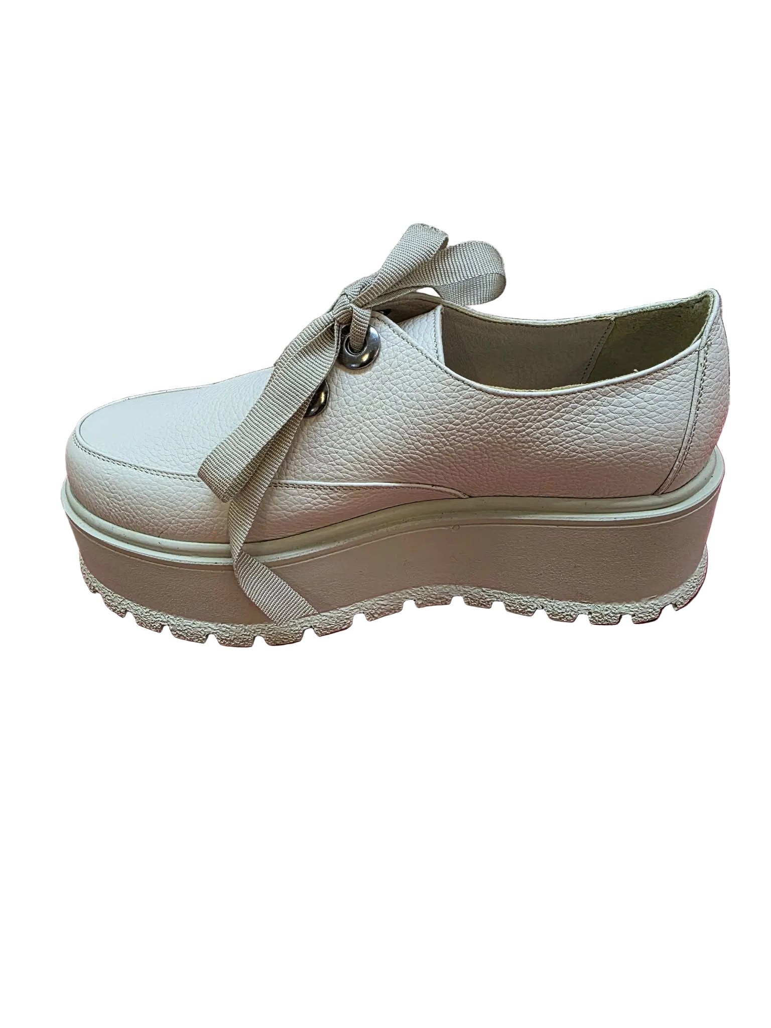Pantofi Piele Naturala Valery Bej - Dolly Shoes