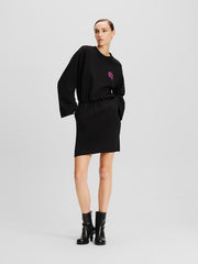 Rochie Ikonik 2.0 Jelly Sweat Black - Karl Lagerfeld