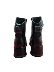 Ghete Piele Naturala Irina Ero Bizon - Dolly Shoes