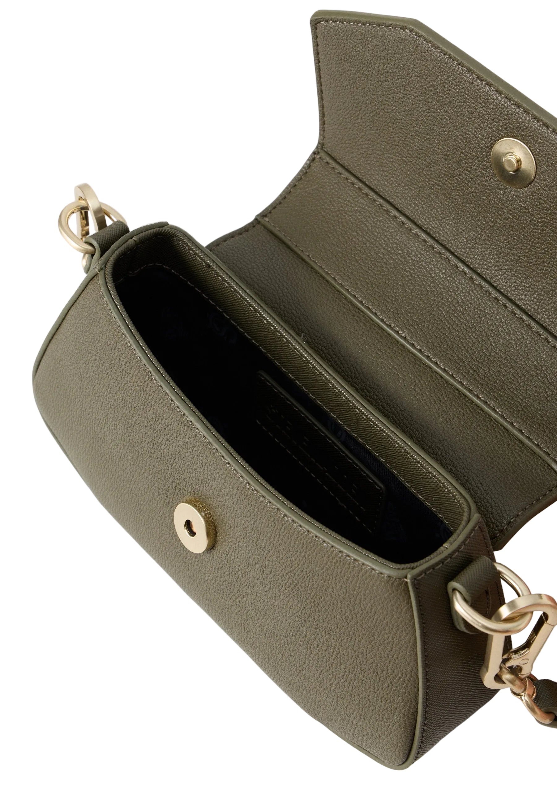 Geanta Steve Madden BTAIGA OLIVE/GOLD