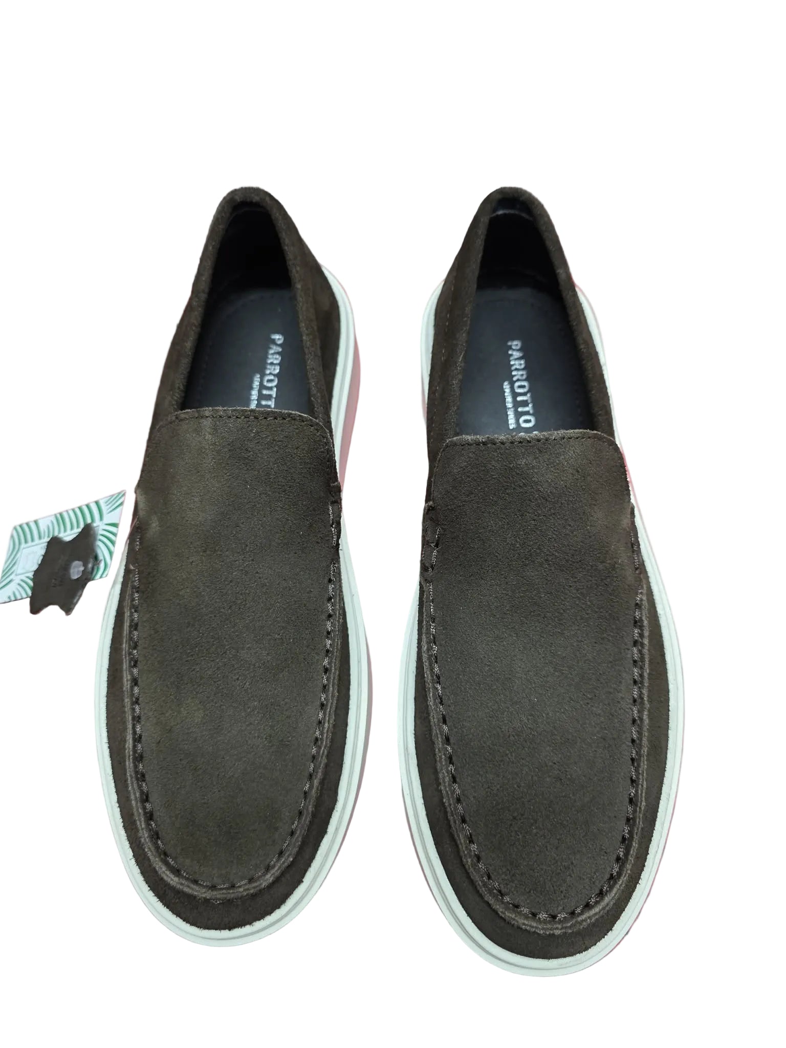Loafers Fabio Brown Suede - Parrotto