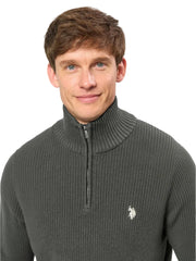 Pulover POLO ASSN Antracit Grey Melange 106008 UMDEKAN
